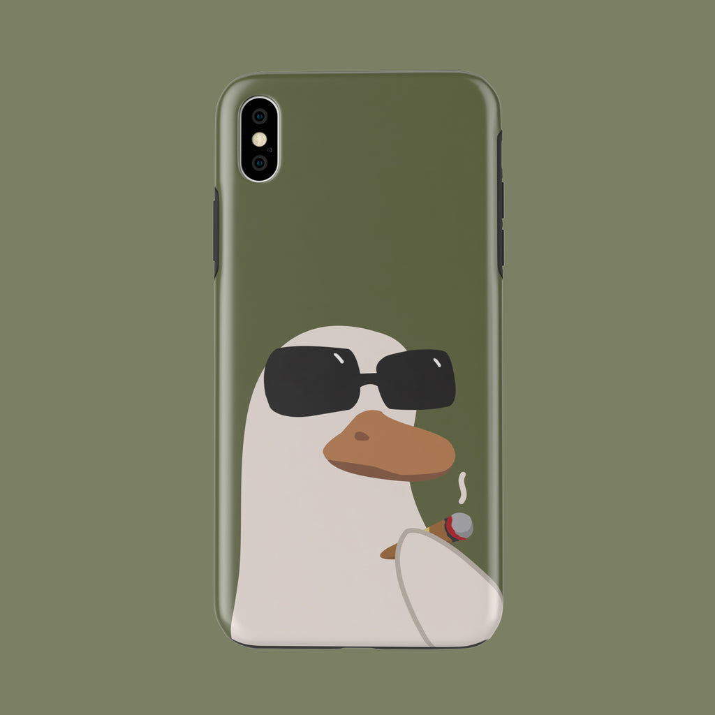 Gangsta Duck - iPhone XS MAX - CaseIsMyLife
