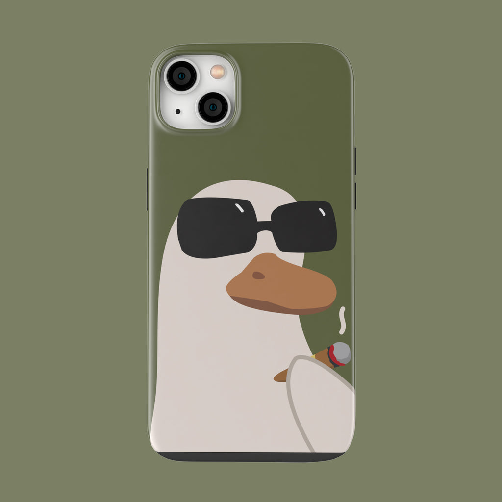 Gangsta Duck - iPhone 14 Plus - CaseIsMyLife