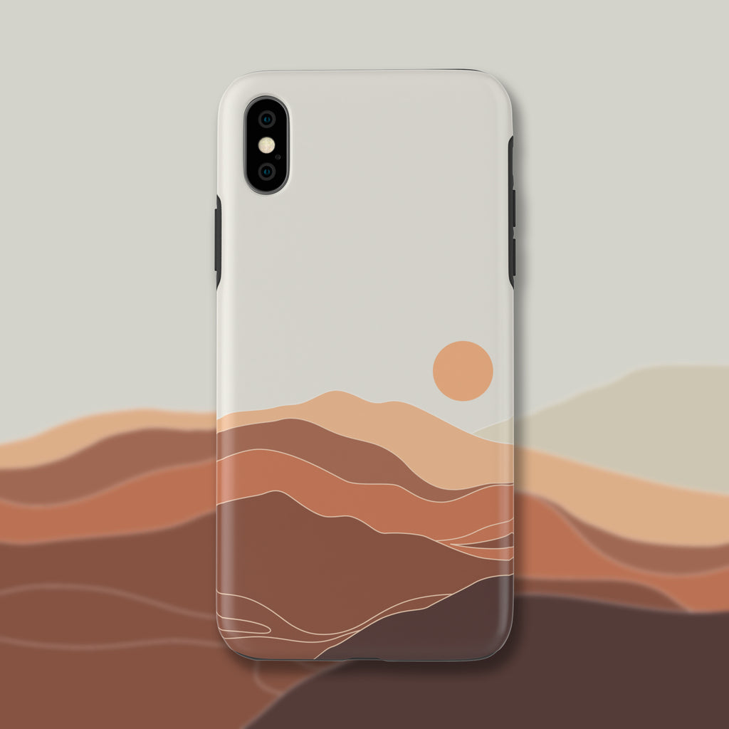 Blood Desert - iPhone X - CaseIsMyLife