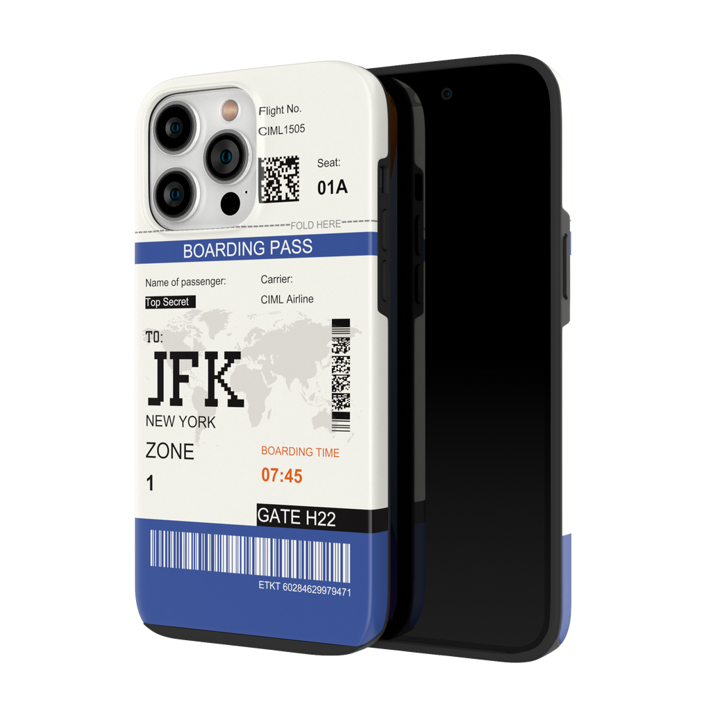 New York-JFK - iPhone 14 Pro Max - CaseIsMyLife