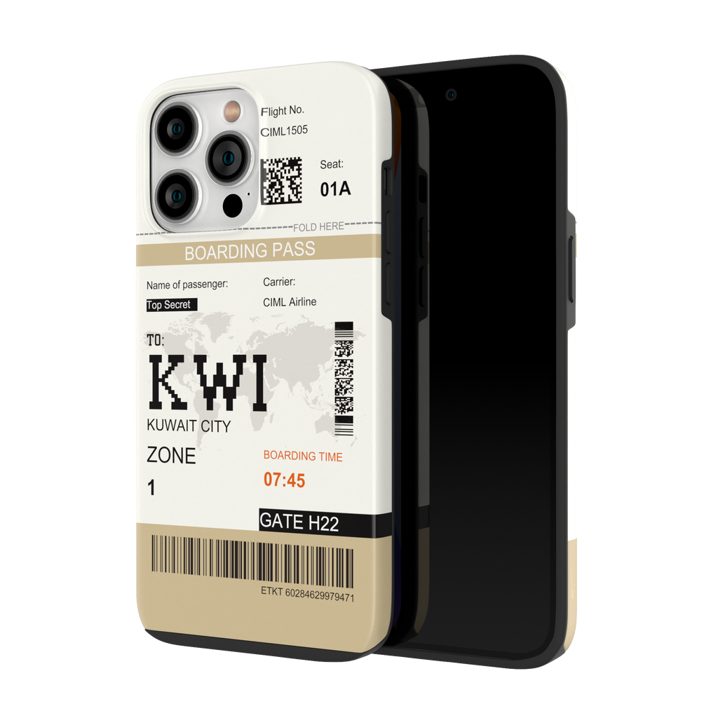 Kuwait City-KWI - iPhone 14 Pro Max - CaseIsMyLife