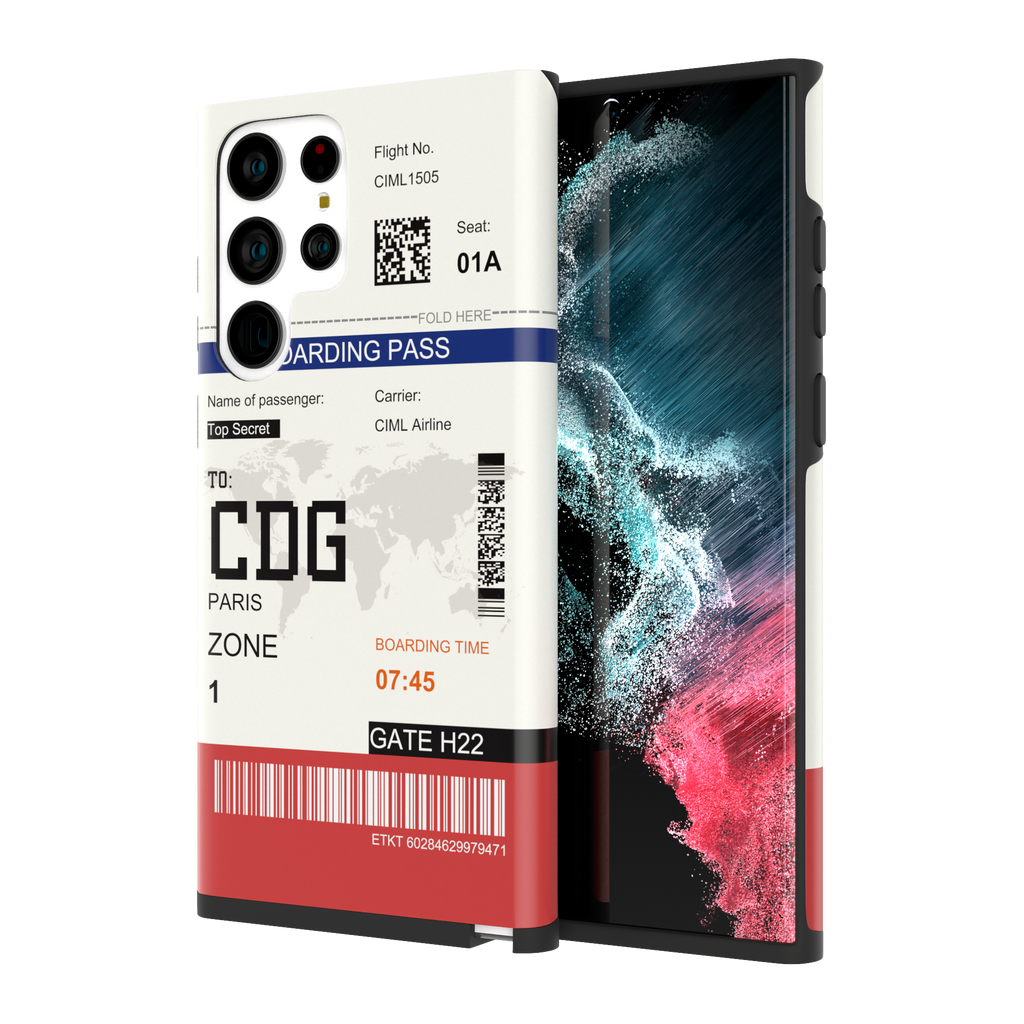 Paris-CDG - Galaxy S22 Ultra - CaseIsMyLife