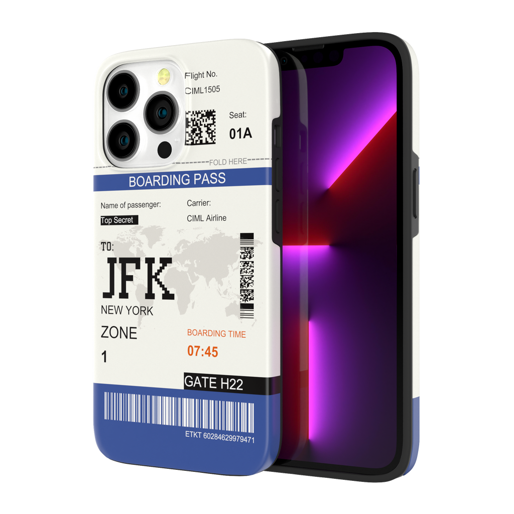 New York-JFK - iPhone 13 Pro - CaseIsMyLife