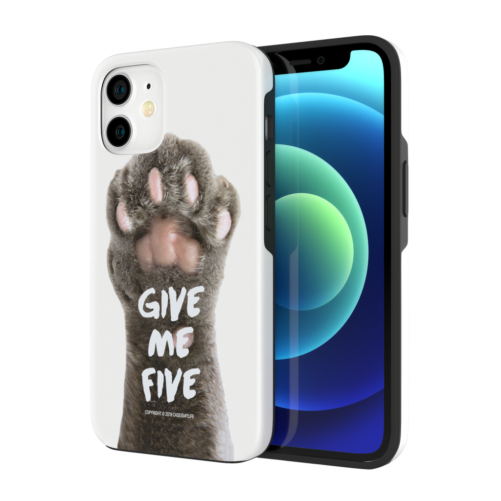 Stay Paw-sitive - iPhone 12 Mini - CaseIsMyLife