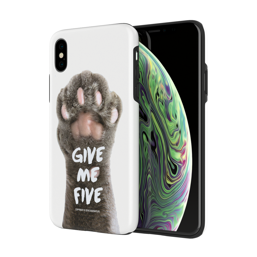 Stay Paw-sitive - iPhone X - CaseIsMyLife