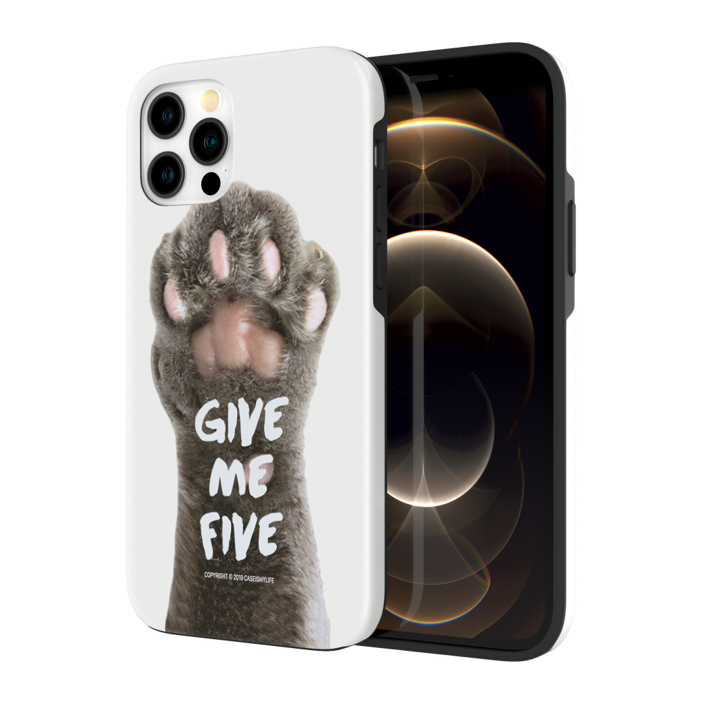 Stay Paw-sitive - iPhone 12 Pro - CaseIsMyLife