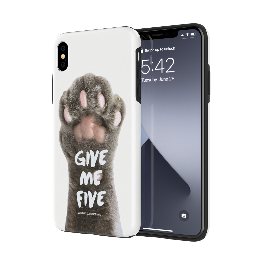 Stay Paw-sitive - iPhone XS MAX - CaseIsMyLife