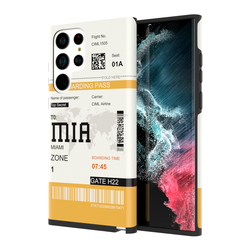 Miami-MIA - Galaxy S22 Ultra - CaseIsMyLife