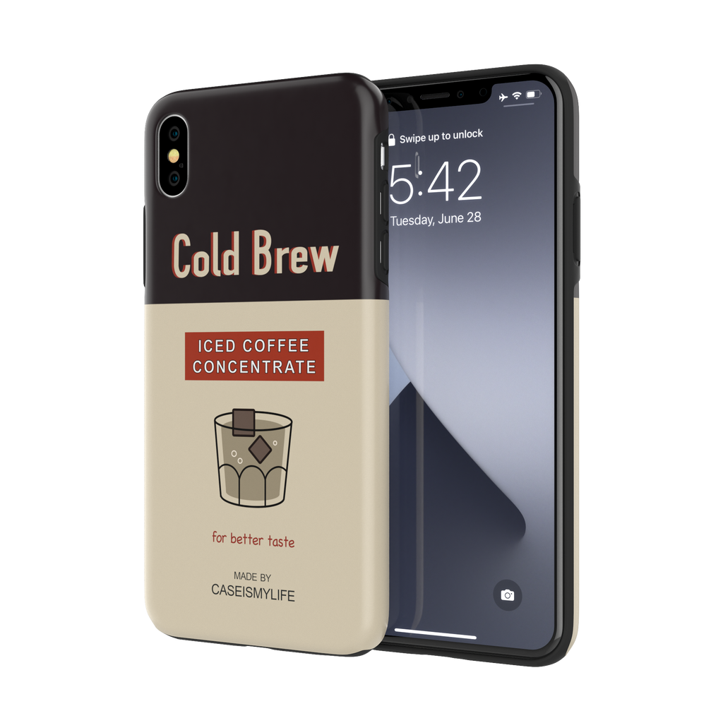 Cold Brew Coffee - iPhone XS MAX - CaseIsMyLife