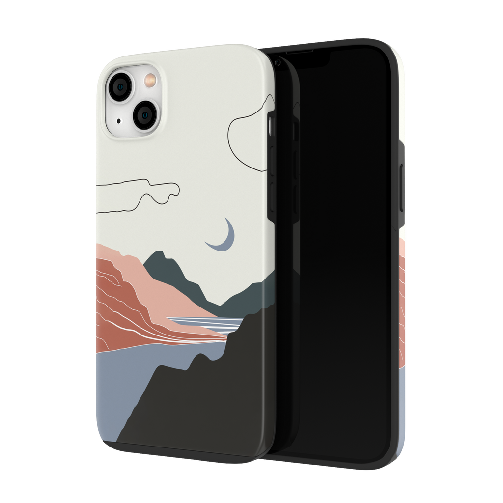 Sakura Mountain - iPhone 14 Plus - CaseIsMyLife