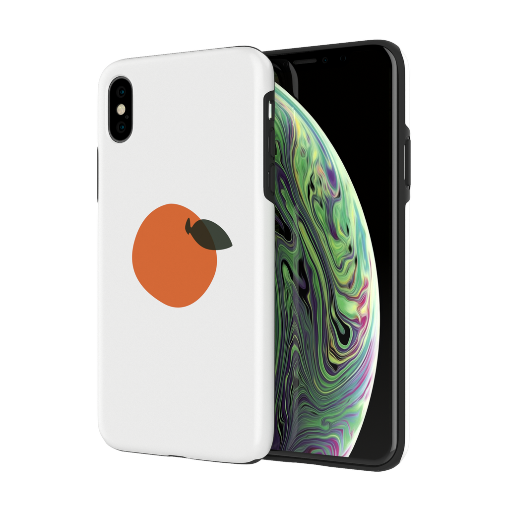 Orange Glaze - iPhone X - CaseIsMyLife