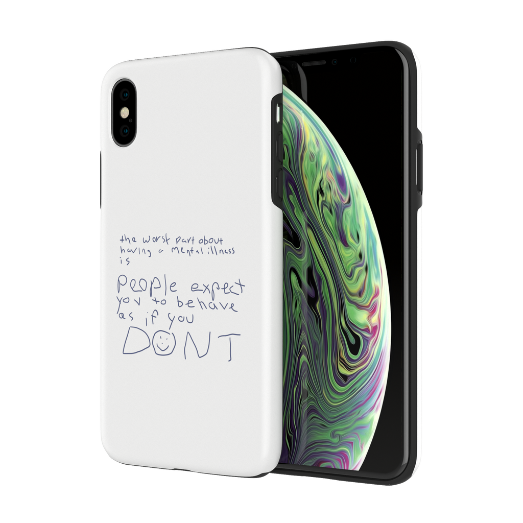 Mental Health is Real - iPhone XS - CaseIsMyLife