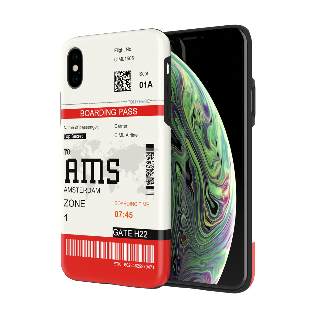 Amsterdam-AMS - iPhone XS - CaseIsMyLife