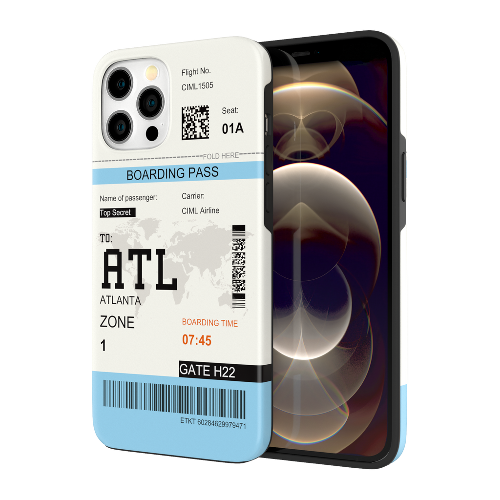Atlanta-ATL - iPhone 12 Pro Max - CaseIsMyLife
