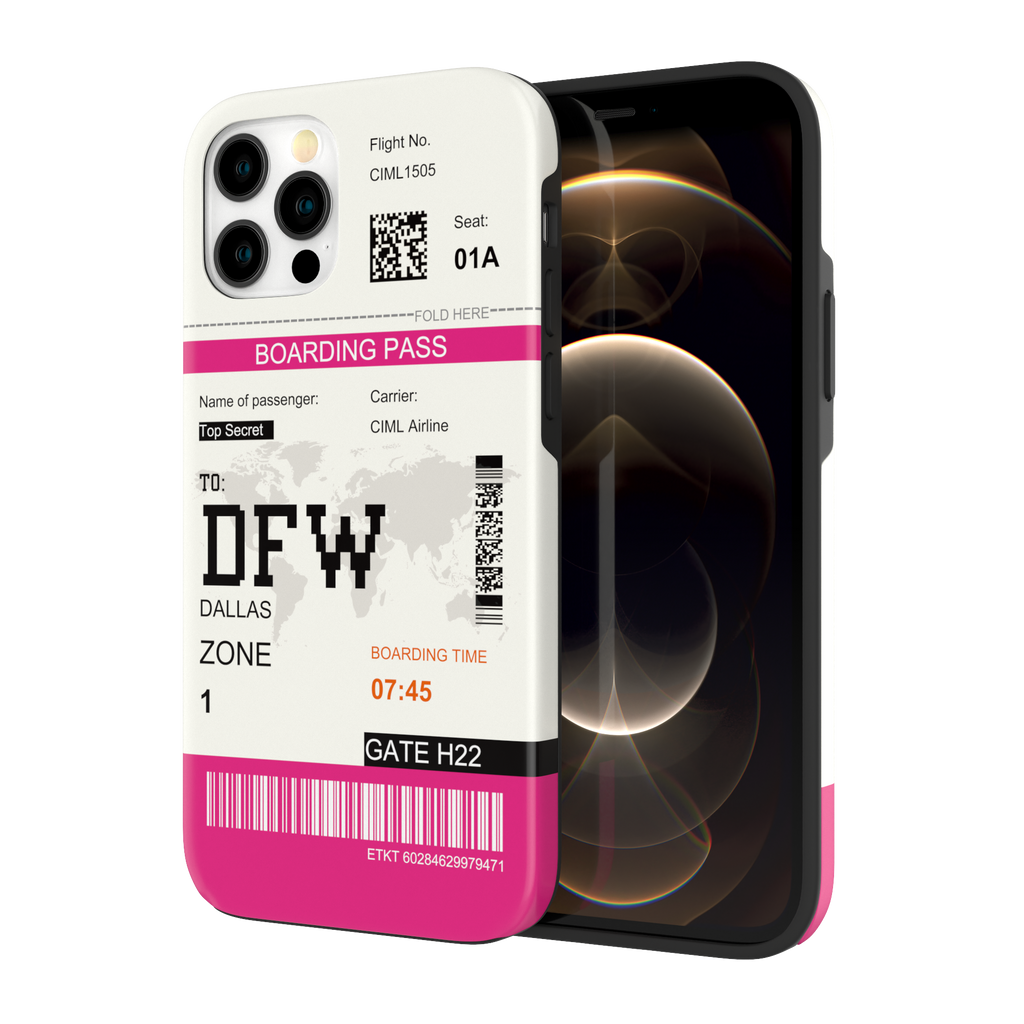Dallas-DFW - iPhone 12 Pro - CaseIsMyLife