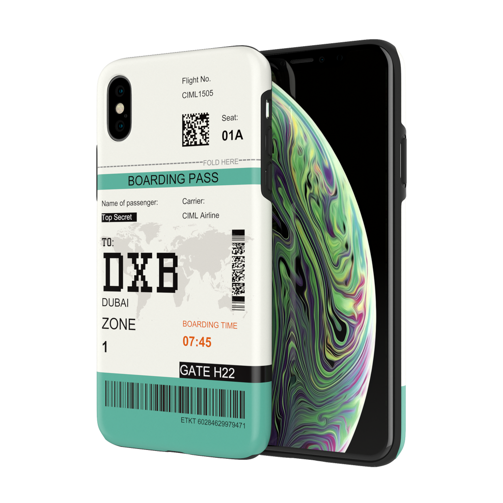 Dubai-DXB - iPhone XS - CaseIsMyLife