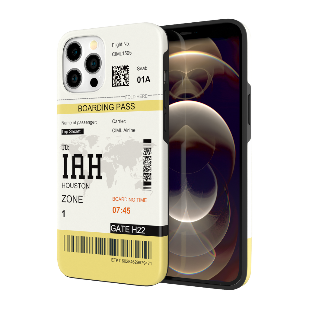 Houston-IAH - iPhone 12 Pro Max - CaseIsMyLife