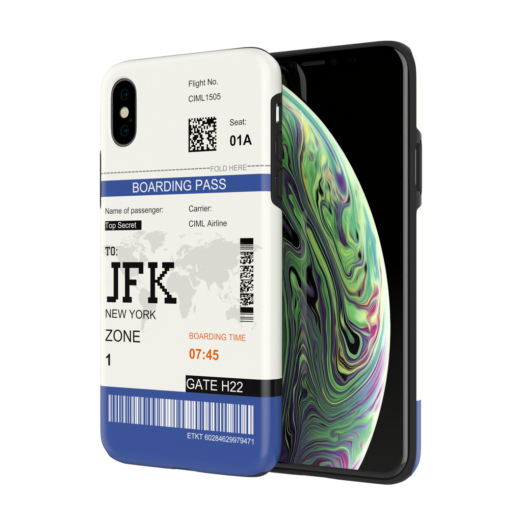 New York-JFK - iPhone XS - CaseIsMyLife
