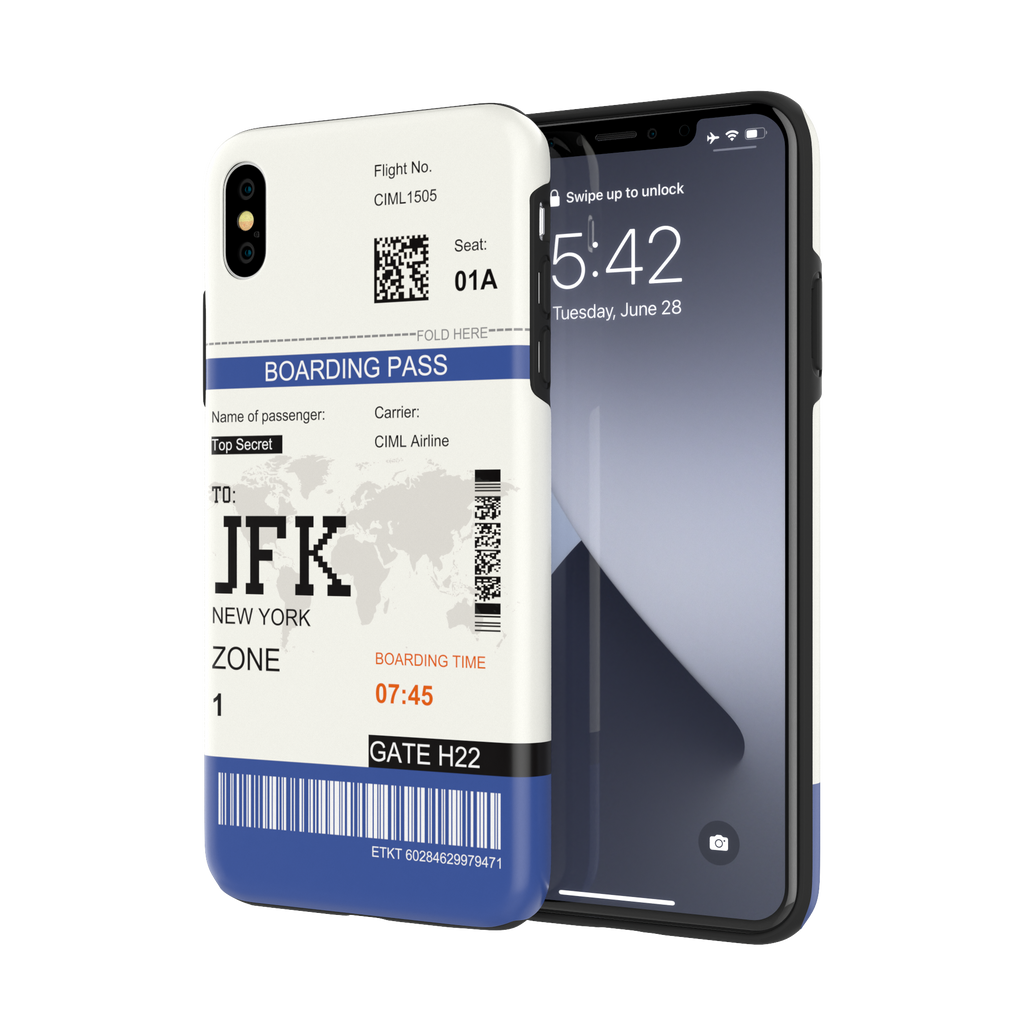 New York-JFK - iPhone XS MAX - CaseIsMyLife