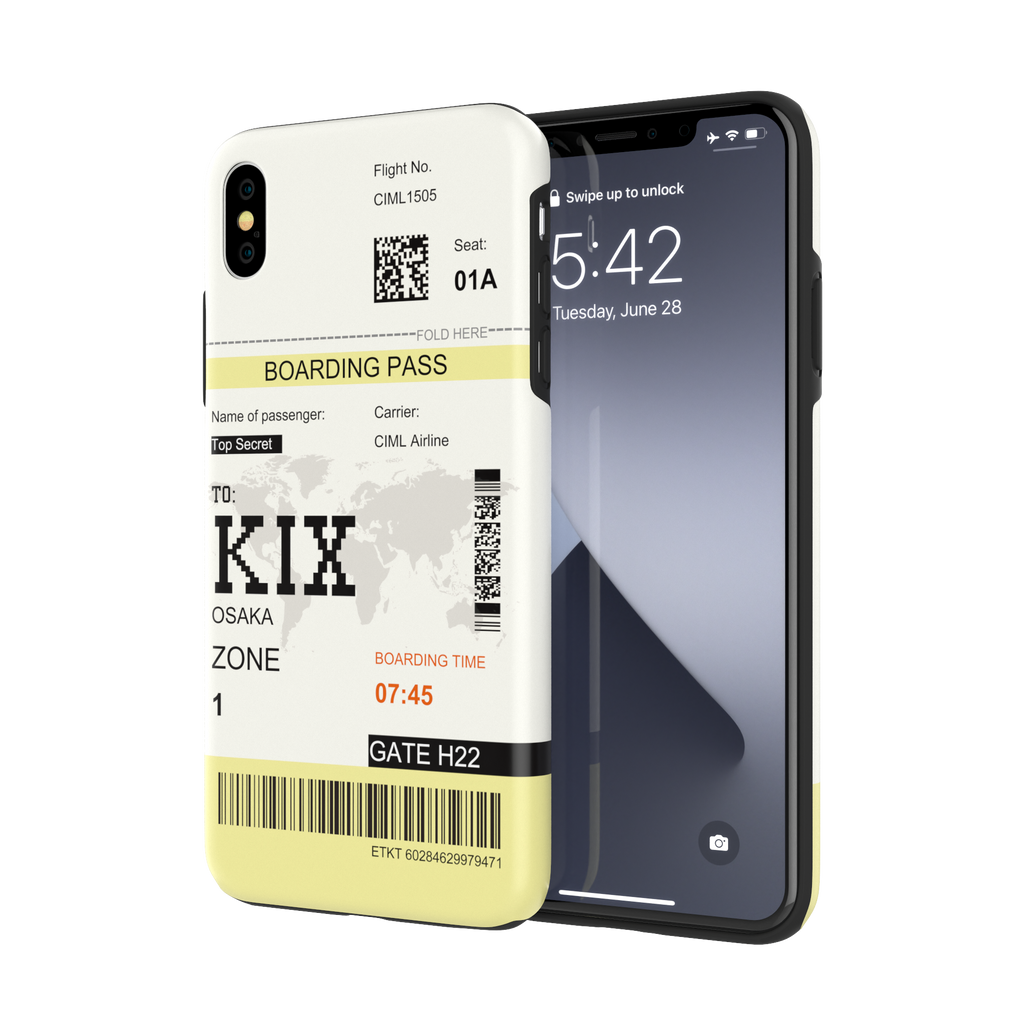 Osaka-KIX - iPhone XS MAX - CaseIsMyLife