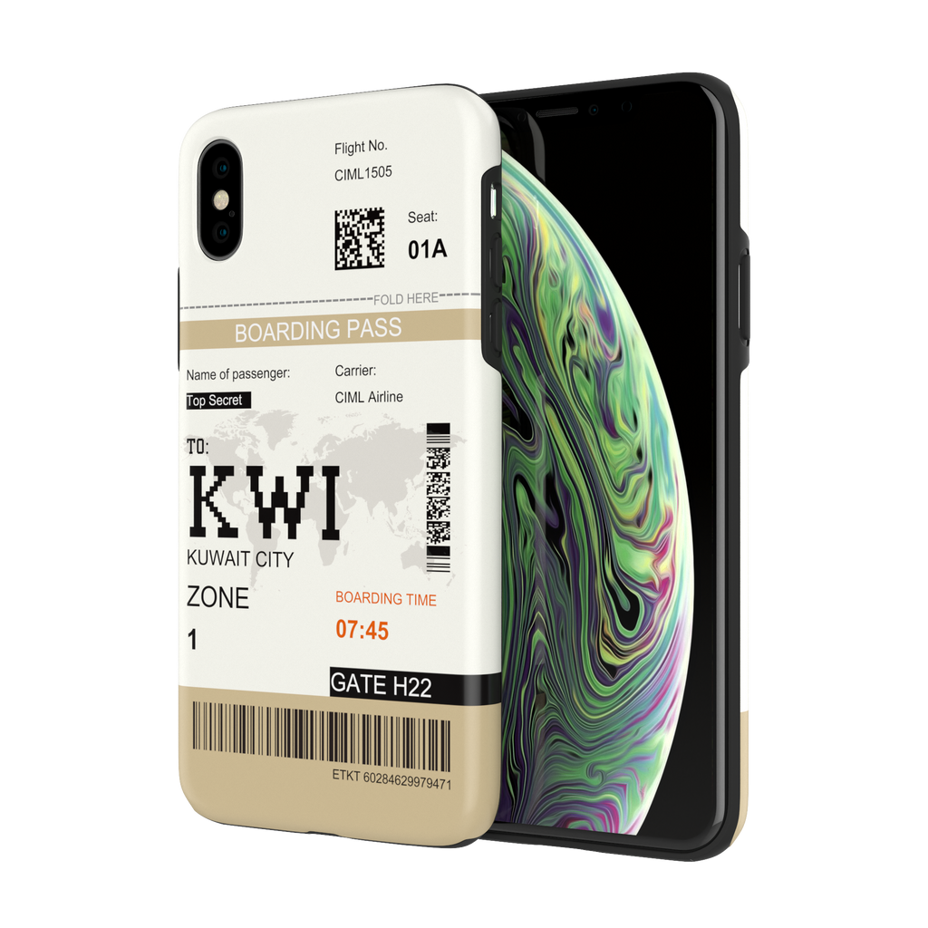 Kuwait City-KWI - iPhone XS - CaseIsMyLife