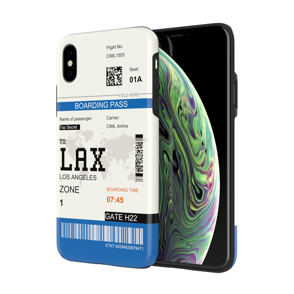 Los Angeles-LAX - iPhone XS - CaseIsMyLife