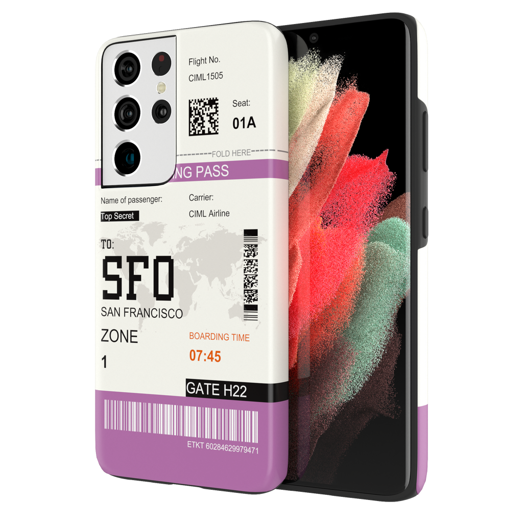 San Francisco-SFO - Galaxy S21 Ultra - CaseIsMyLife