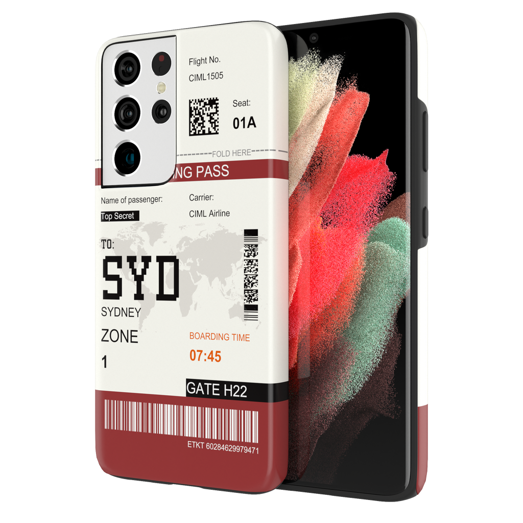 Sydney-SYD - Galaxy S21 Ultra - CaseIsMyLife