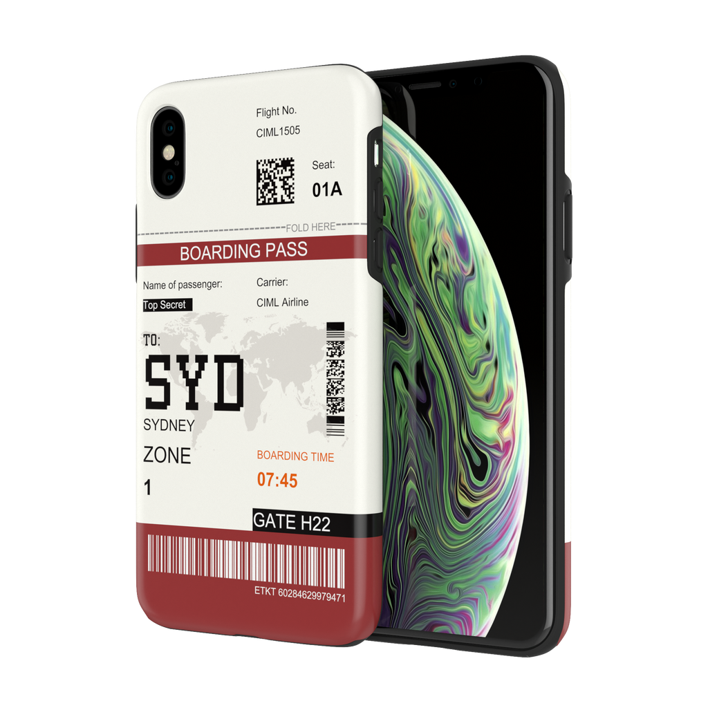 Sydney-SYD - iPhone XS - CaseIsMyLife