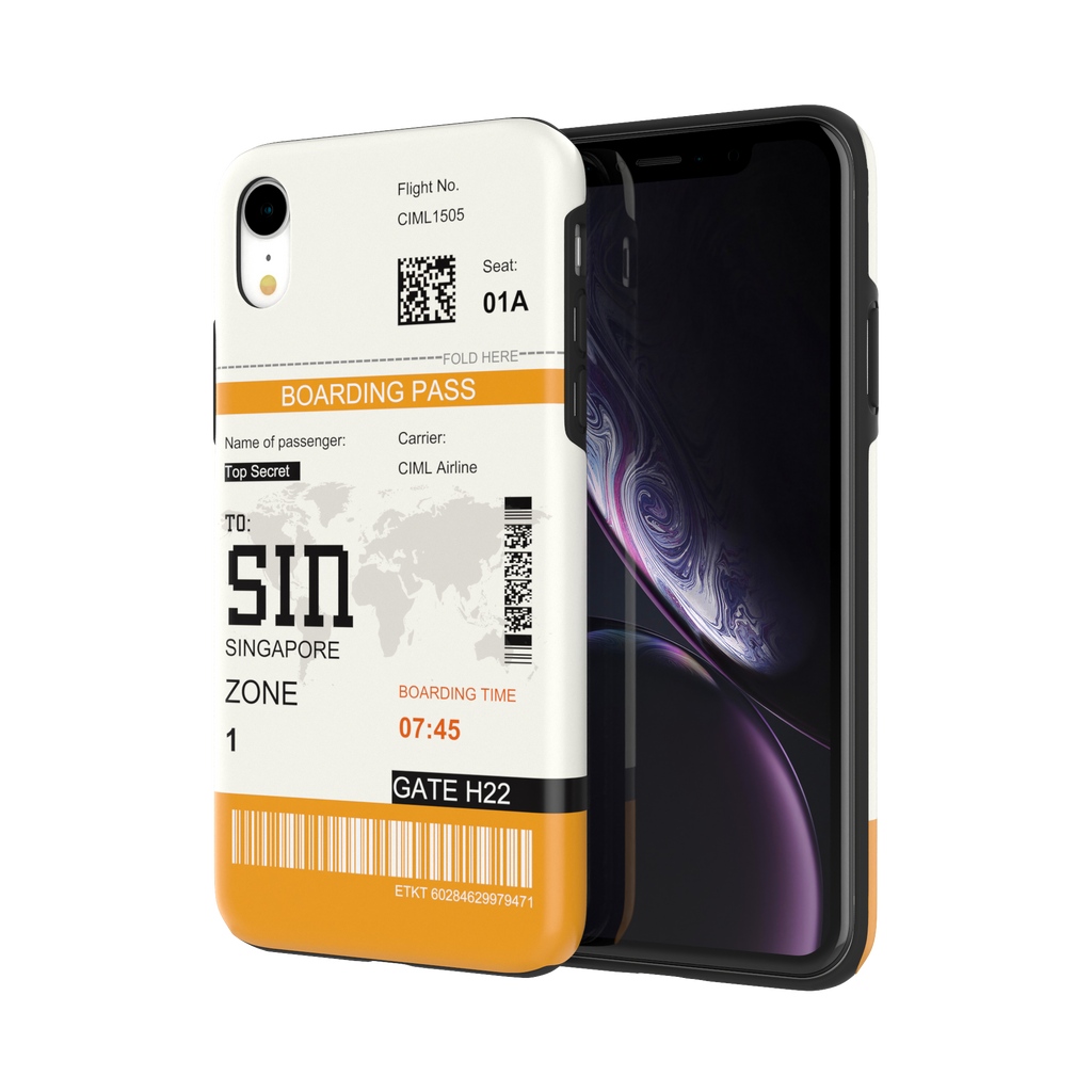 Singapore-SIN - iPhone XR - CaseIsMyLife