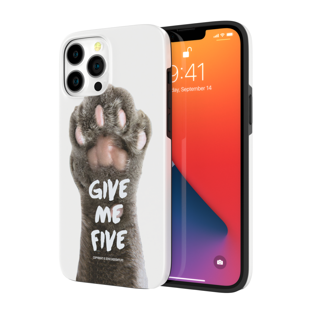 Stay Paw-sitive - iPhone 13 Pro Max - CaseIsMyLife