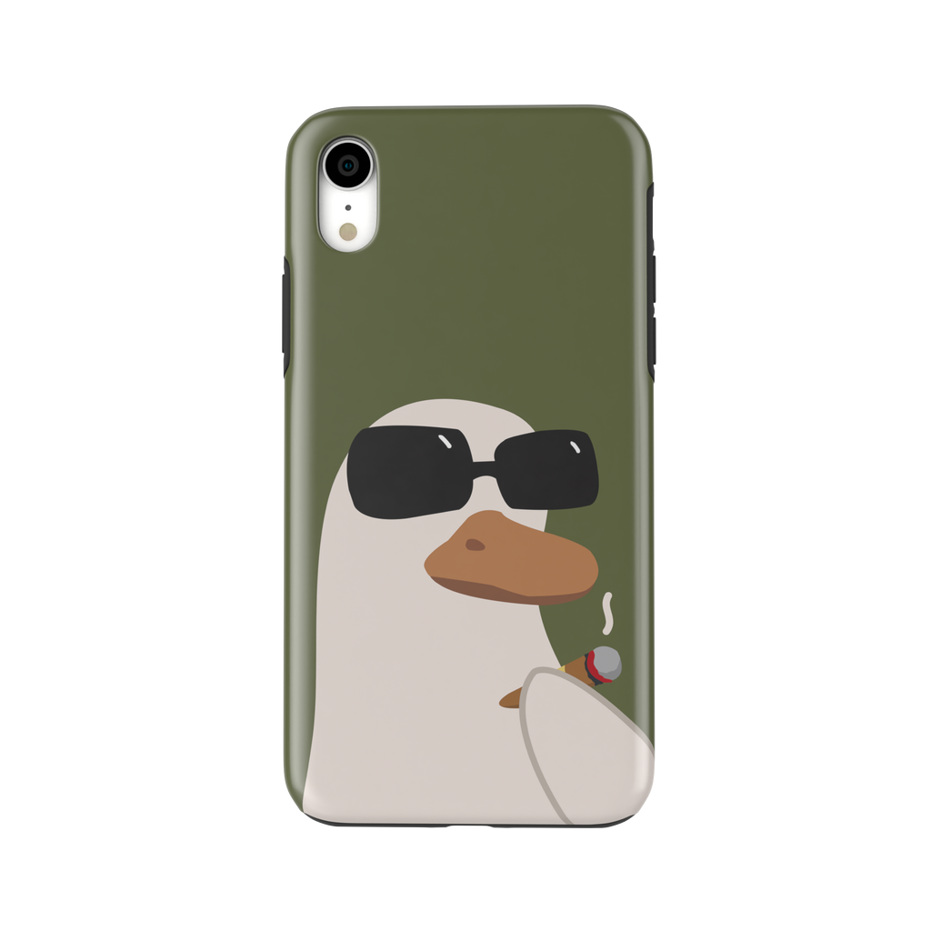Gangsta Duck - iPhone XR - CaseIsMyLife