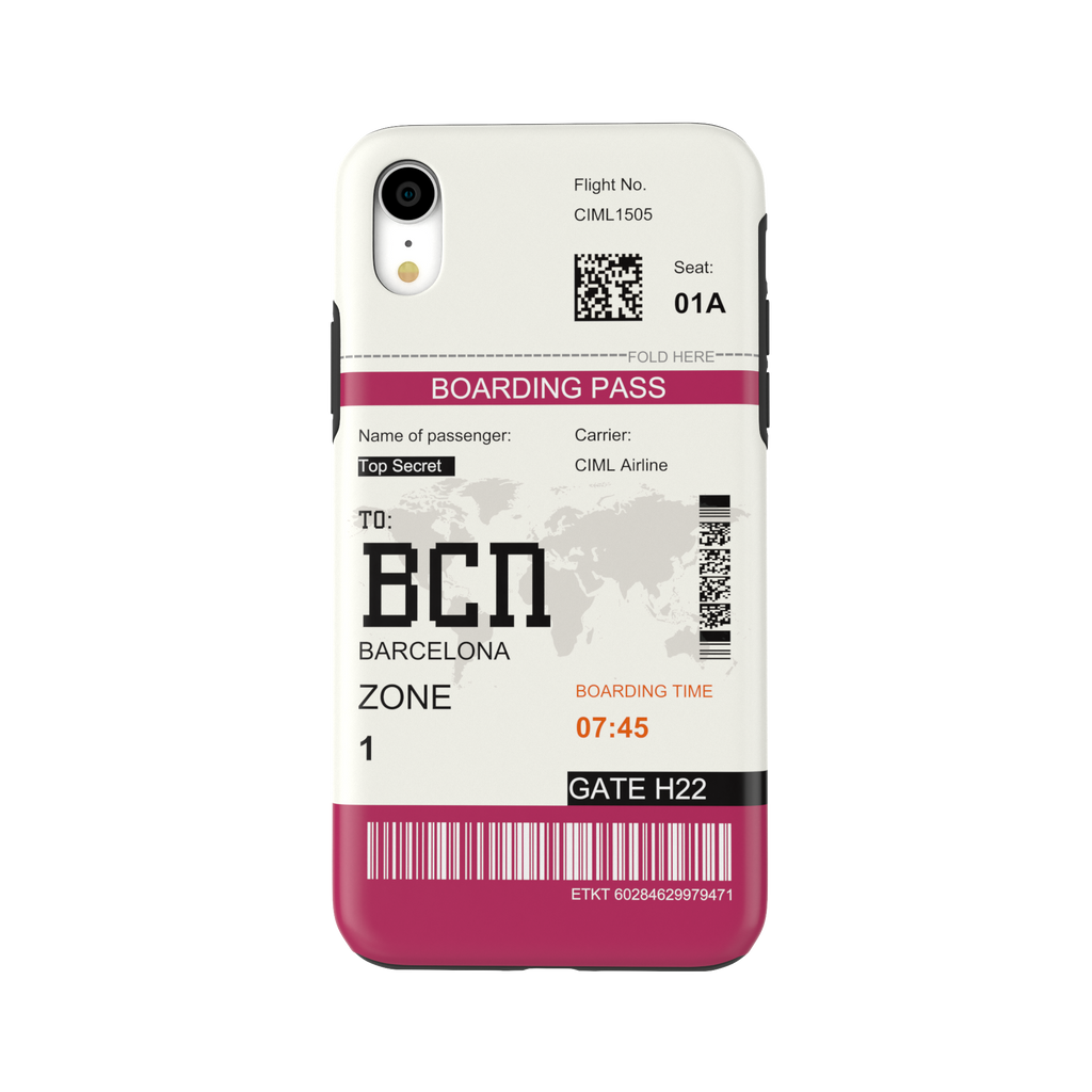 Barcelona-BCN - iPhone XR - CaseIsMyLife