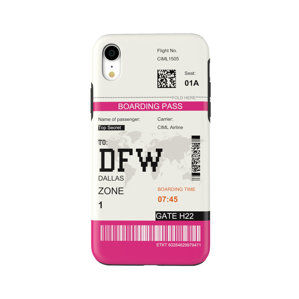 Dallas-DFW - iPhone XR - CaseIsMyLife