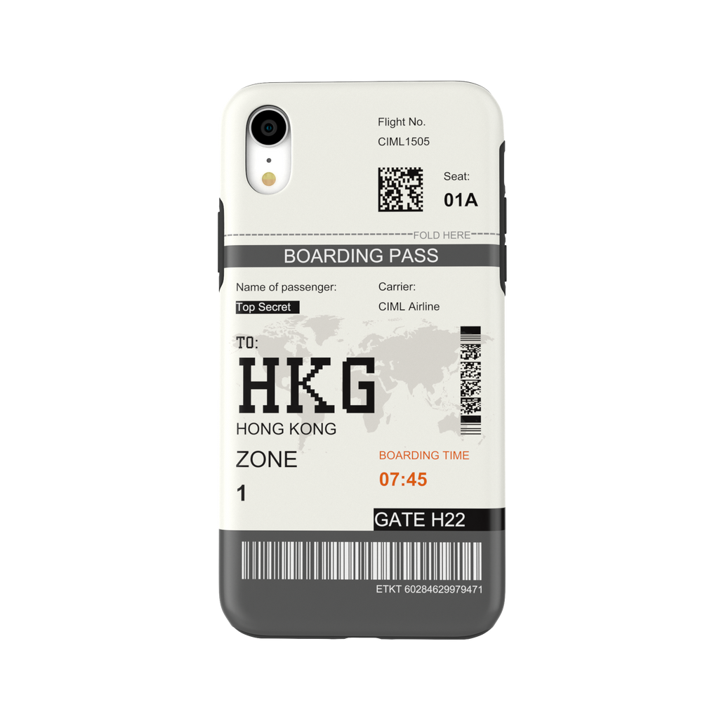 Hong Kong-HKG - iPhone XR - CaseIsMyLife