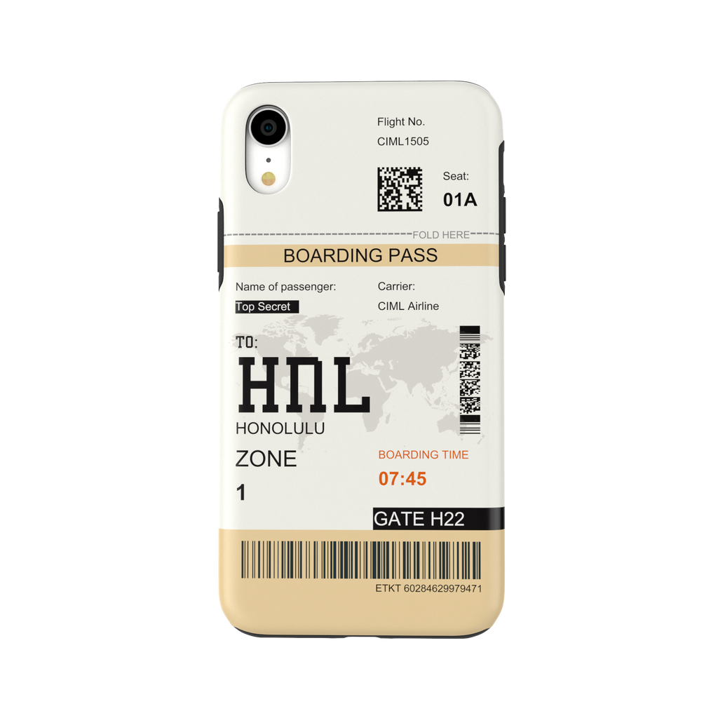 Honolulu-HNL - iPhone XR - CaseIsMyLife