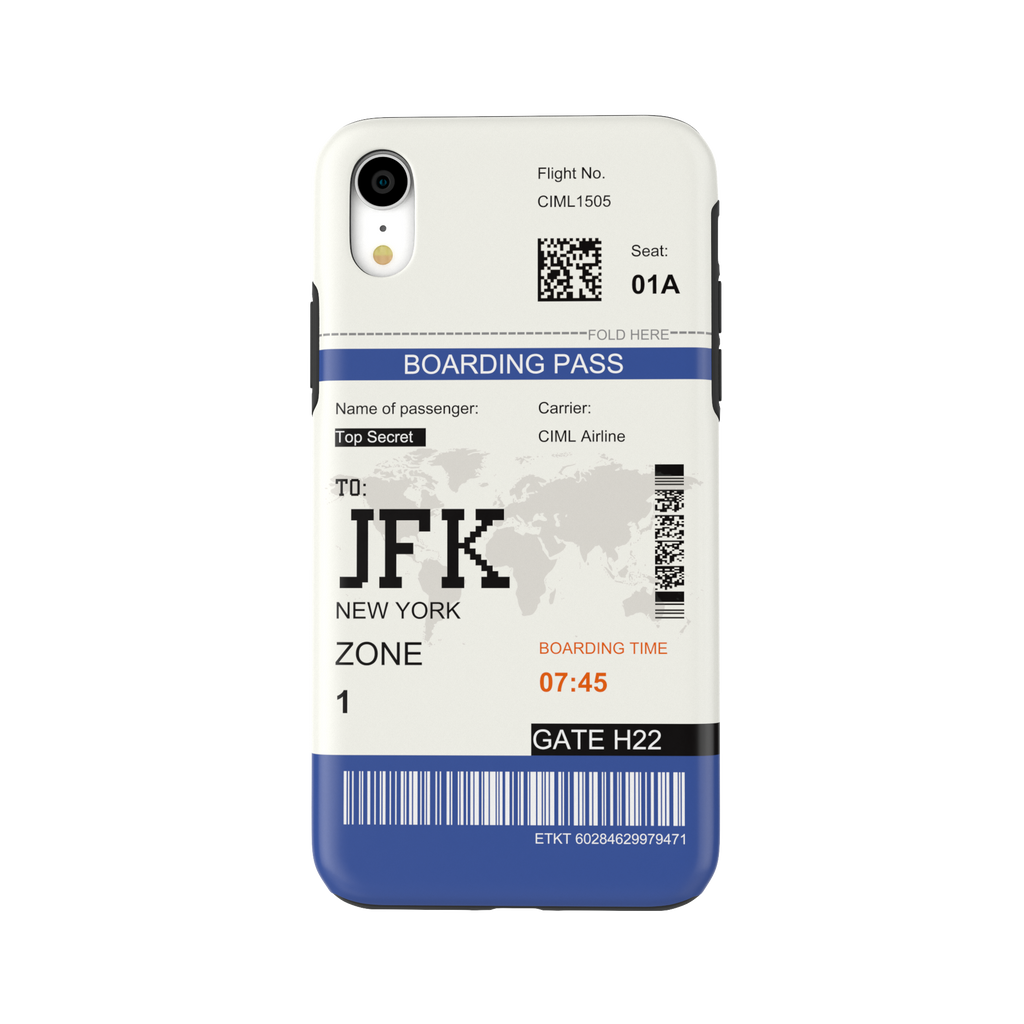 New York-JFK - iPhone XR - CaseIsMyLife
