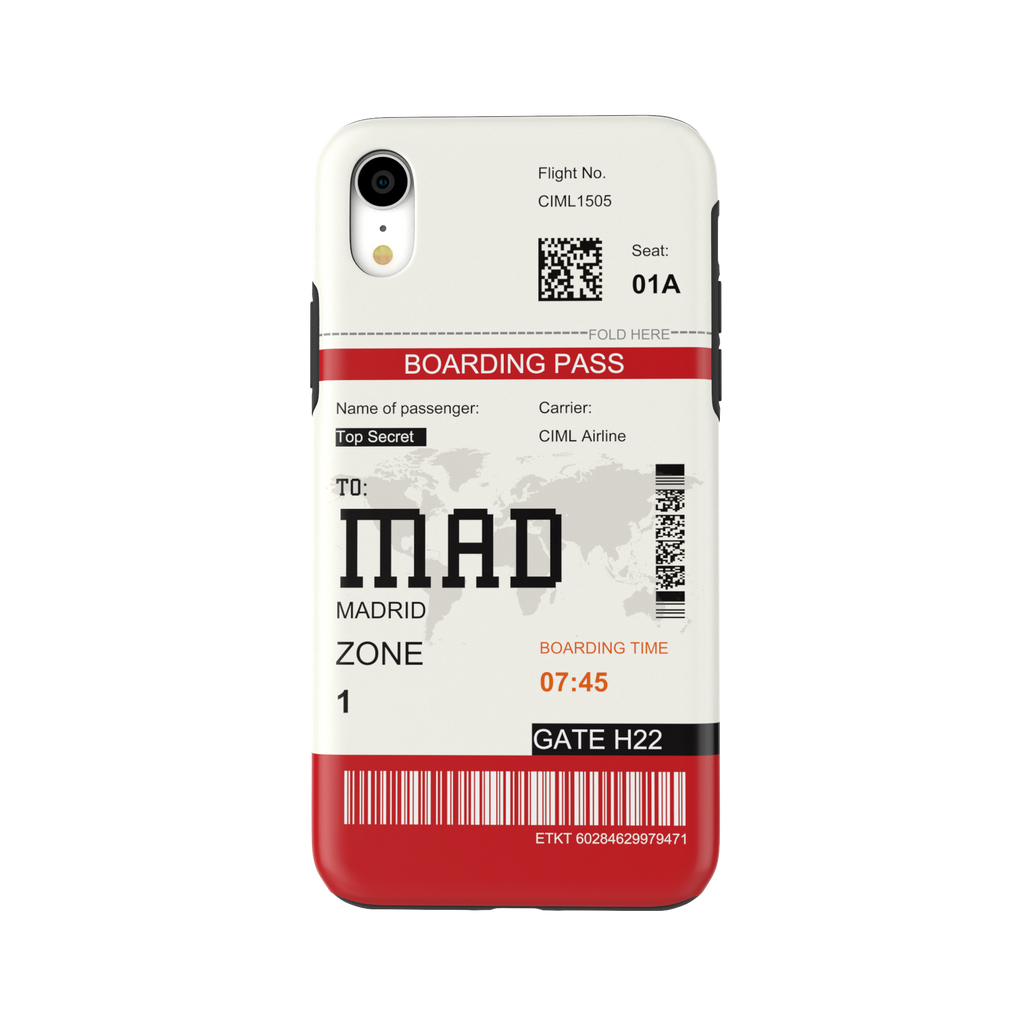 Madrid-MAD - iPhone XR - CaseIsMyLife