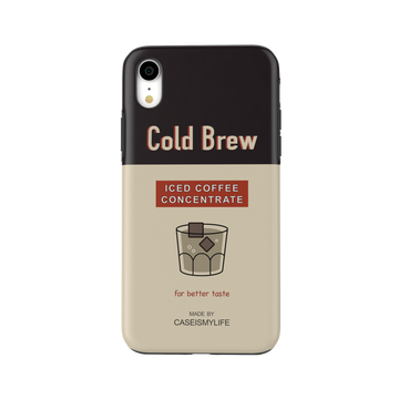 Cold Brew Coffee - iPhone XR - CaseIsMyLife