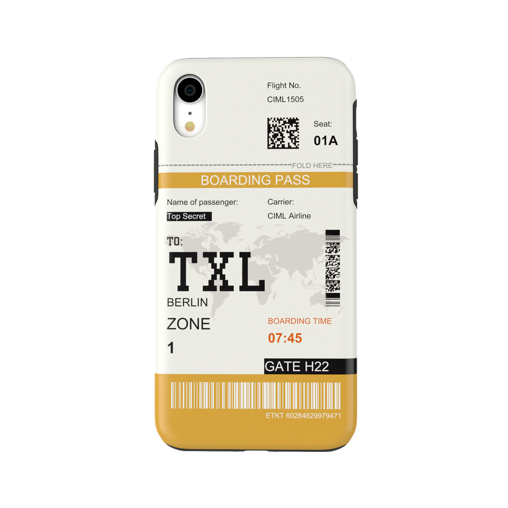 Berlin-TXL - iPhone XR - CaseIsMyLife