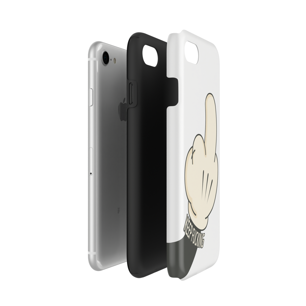 Flip the Bird - iPhone SE 2020 - CaseIsMyLife