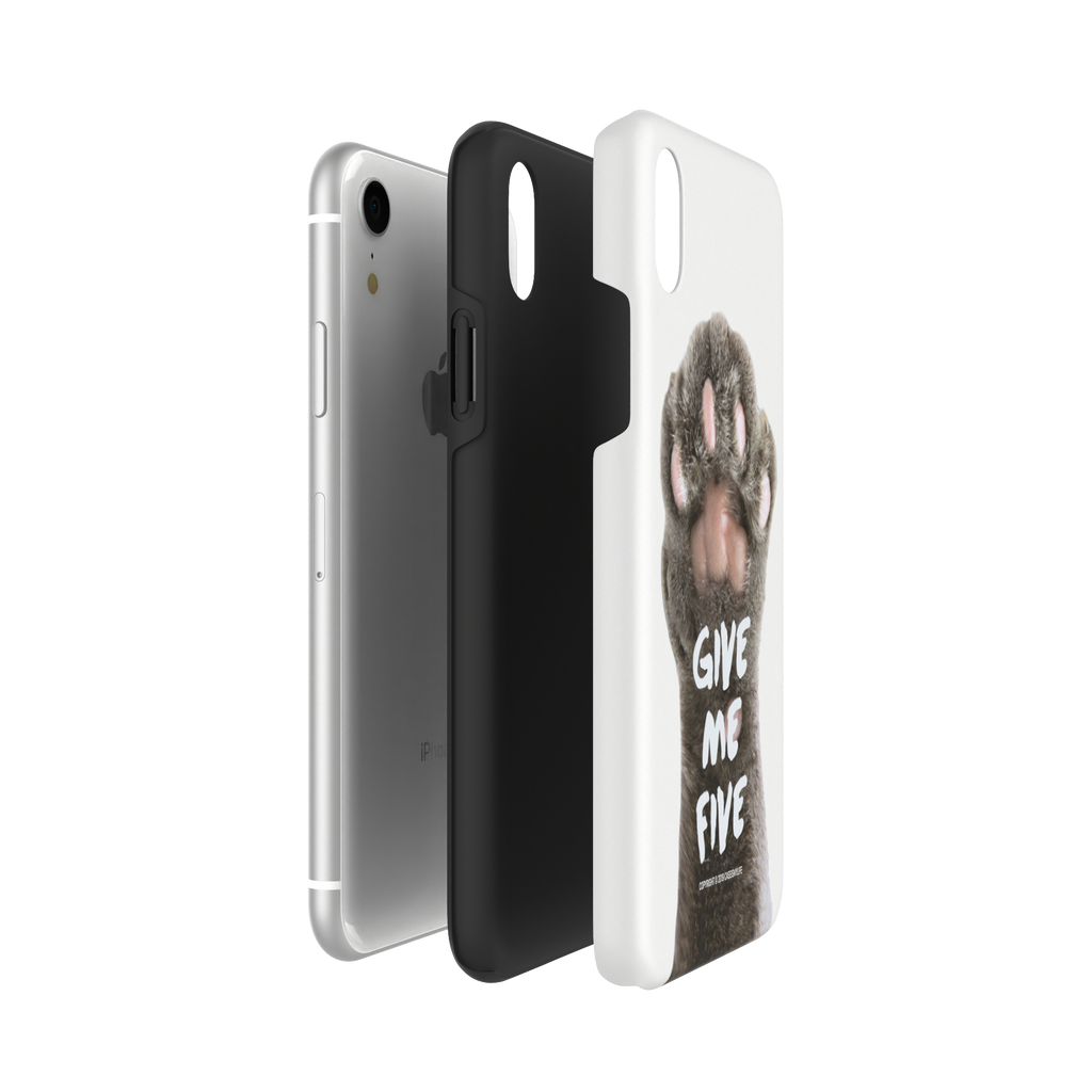 Stay Paw-sitive - iPhone XR - CaseIsMyLife