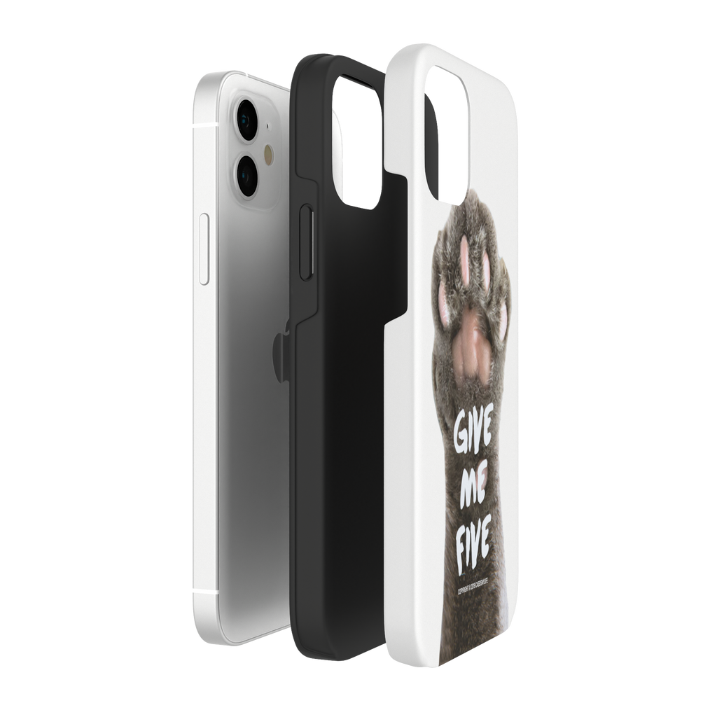 Stay Paw-sitive - iPhone 12 - CaseIsMyLife