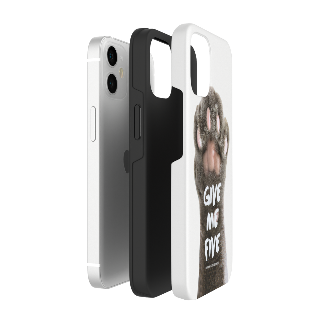 Stay Paw-sitive - iPhone 12 Mini - CaseIsMyLife