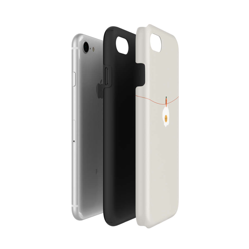 Smiley Side Up - iPhone SE 2022 - CaseIsMyLife
