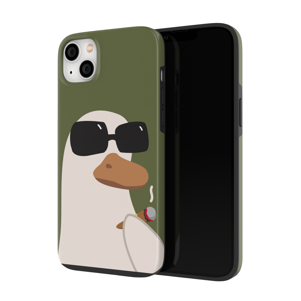Gangsta Duck - iPhone 14 Plus - CaseIsMyLife