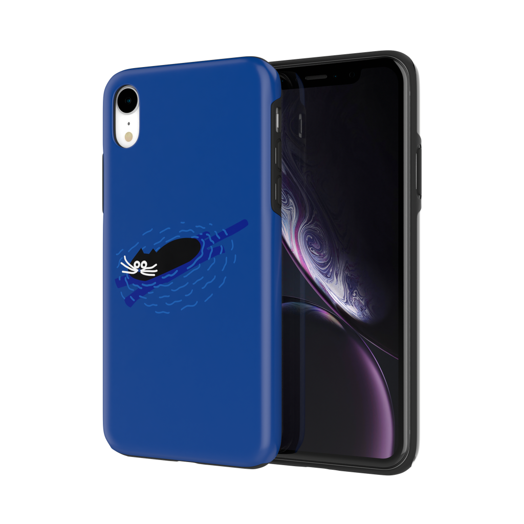 Swimmer Cat - iPhone XR - CaseIsMyLife