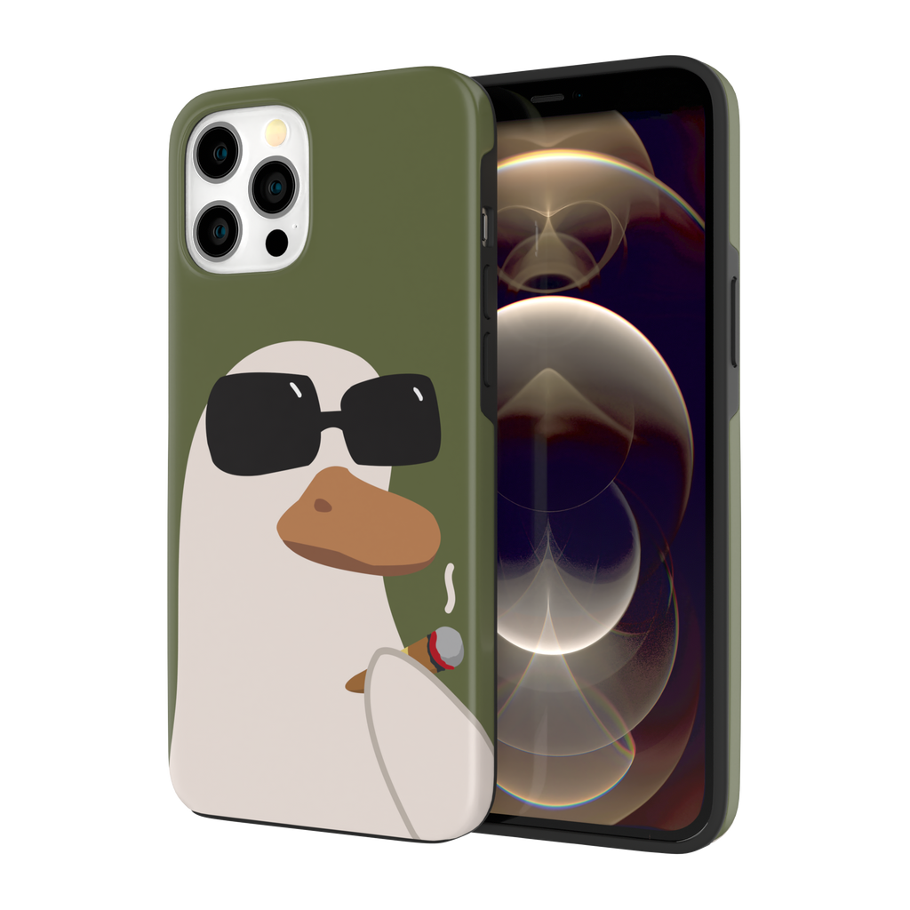 Gangsta Duck - iPhone 12 Pro Max - CaseIsMyLife