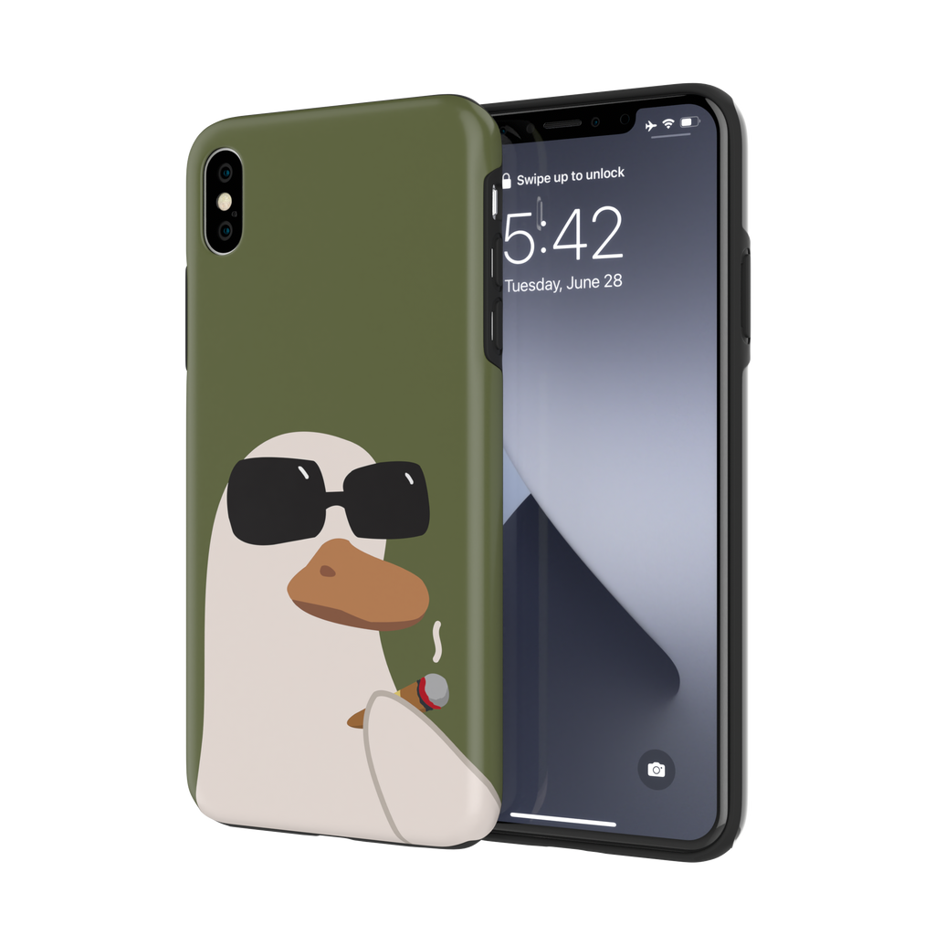 Gangsta Duck - iPhone XS MAX - CaseIsMyLife