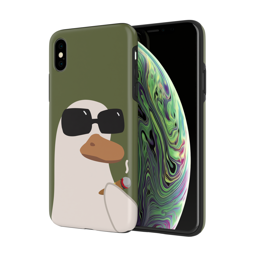Gangsta Duck - iPhone X - CaseIsMyLife